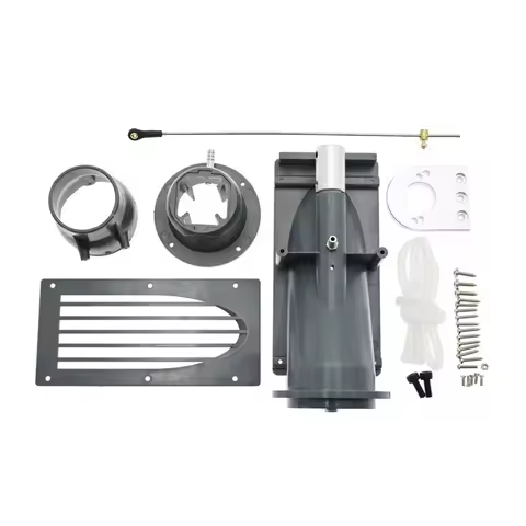 40mm Water Jet Thruster Power Sprayer Pump Water Jet Pump with 3 Blades Propeller Fit 775 Motor for