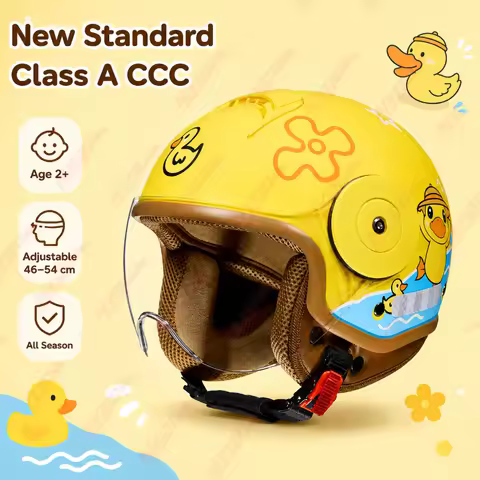 BYB Children Cartoon Helmet 3C Certified Adjustable 46-54cm Safety Helmet for Kids Electric Scooter 