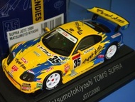 1/43 EBBRO TOYOTA TOM'S SUPRA JGTC 2000 #35 MATSUMOTO KIYOSHI  豐田 拉花 跑車 合金 模型車 autoart kyosho minich
