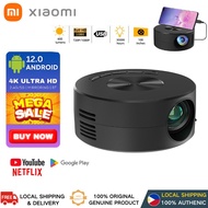 【1 year warranty+COD】Xiaomi Projector MAGCH HY300 Projector 4K Ultra Full HD 1080P Built-in app Andr