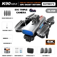 【FREESHIP+COD】K90MAX Drone with camera Dual Camera Brushless Motor  4 Way Obstacle Avoidance Sensor 