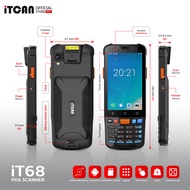iTCAN เครื่องสแกนPDA เครื่องนับสต็อคสินค้า เครื่องเก็บข้อมูลสินค้า เครื่องนับสินค้าคงคลัง PDA IT68