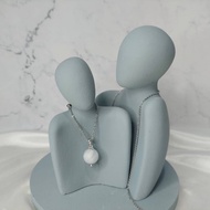 天然天青石項鍊