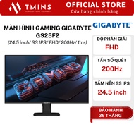 Gigabyte GS25F2 gaming monitor (24.5 inch/ Super Speed IPS/ FHD/ 200Hz/ 1ms) - Genuine product