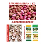 MERAH PUTIH Pahe 2 {RED BAWANG 1KG. WHITE HOOK 1KG, SUGAR}JATIM