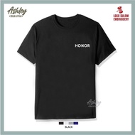 T Shirt Round Neck Cotton HONOR Magic V2 X9b X8b Smartphone 5G T-Shirt Lelaki Men Logo Sulam