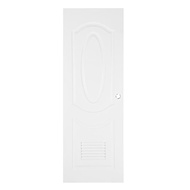 ส่งฟรี! ประตูห้องน้ำ UPVC AZLE PZ2 70x200 ซม. สีขาว UPVC BATHROOM DOOR AZLE PZ2 70X200CM WHITE มืออา