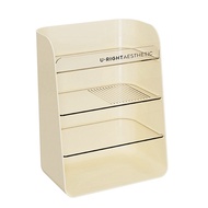 Multi-Layered Makeup Organizer Partition Stable Countertop Cosmetic Organizer Shelf for Room 1 Piece