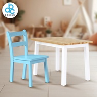 ABC Design ชุดโต๊ะเด็กเล็ก(ท็อป สีไม้)sizeS คู่ เอ็มม่า(Emma)1ตัว โต๊ะเด็กเล็กอนุบาล สูงไม่เกิน100ซม