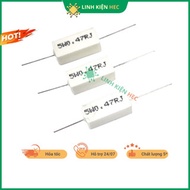 Ceramic resistor 5W 0.1R - 5.1R 5% high quality hec components.