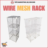 WIRE MESH RACK W/3 COMPARTMENT/ WIRE MESH RACK W/6 COMPARTMENT/ WIRE MESH RACK