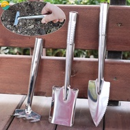 Portable Household Yard Weeding Spade Mini Stainless Steel Gardening Spade for Home Yard Planting