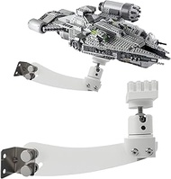 Wall Mount for Lego 75393 X-Wing Starfighter, 75292 75315 75300 Tie Fighter, 75354 Armed Helicopter 