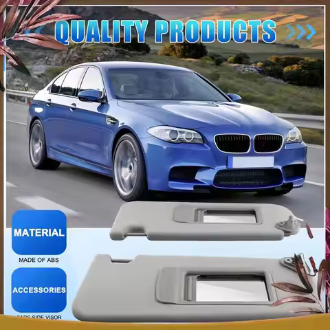 AB59-1 Pair Car Sun Visors For BMW 3 SERIES E90 E91 X1 E84 51167252007/51167252008