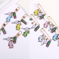 Kpop Nwjns Newjeans Lightstick Pendant Keychain Brooch Lanyard Keychains Keyrings