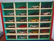Tomica 收藏車模型展示盒tom hotwheel matchbox 1:64