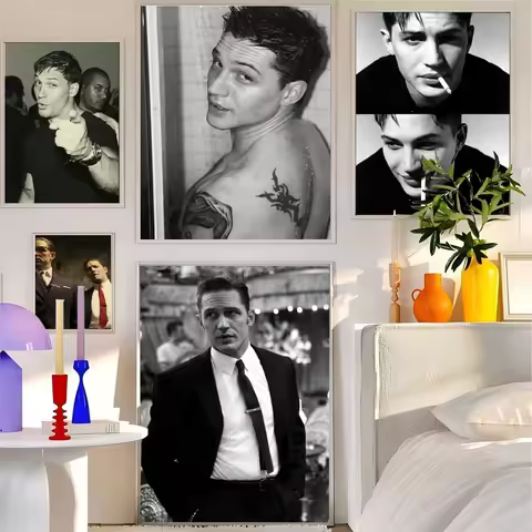 Tom Celebrity Actors H-Hardys Poster HD Posters Home Room Bar Cafe Decor Art Wall Painting Picture