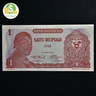 Uang Kuno 1 Rupiah jendral Sudirman th 1968