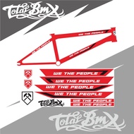 BMX BIKE STRIPING VARIATION STICKER BMX BIKE STRIPING STICKER VARIATION BMX/ VARIATION STICKER WTP 0