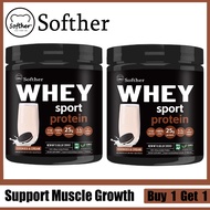 Softher Whey Protein Powder Supplement Powder Post Workout Muscle Recovery and Growth Fitness