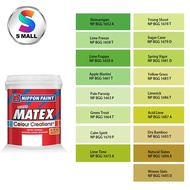 (1652-1695) 5L Nippon Paint Interior Super Matex Delightful Greens & Blue Greens