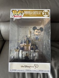 (全新) Cinderella castle 迪士尼城堡 50週年 米奇城堡 Funko pop 模型 玩具 26