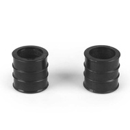 2x 1 Yamaha Banshee Exhaust Muffler High Temp pipe clamps rubber connectors Mounts c