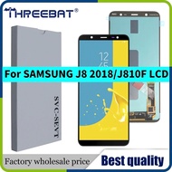 6.0'' Super Amoled Lcd For Samsung J8 2018 Display Touch Screen Replacement For Samsung J810 J810f S