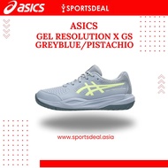 ASICS Gel Resolution X GS GreyBlue/Pistachio (Standard)