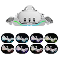 Mcbazel Wall Mount Charging Dock for Oculus Quest 3 Helmet - White