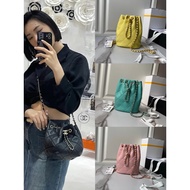 Chanel 1 24s New Style Colorful Golden Ball Bucket Backpack Lambskin Shoulder Messenger Chain Bag Po