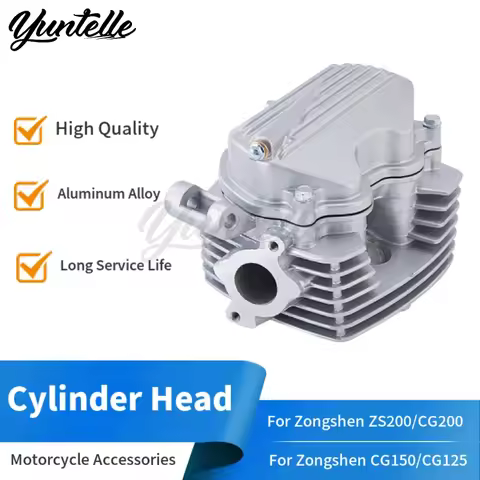 Wind Cooled Engine Cylinder Head Assembly For Honda Zongshen CG200 ZS200 CG150 CG125 CG ZS 200 ATV M