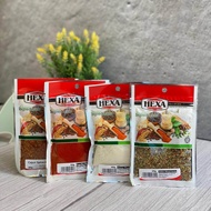 HEXA HALAL Cajun Spice 30gm    Onion Powder 40gm   Paprika Powder 30gm   Italian Mixed Herbs 20gm