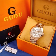 GUOU 37MM WOMEN'S WATCH CERAMIC WATCH LATEST LUXURY WOMEN'S WATCH