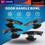 Perodua Myvi 2011 - 2014 Lagi best  / 2015 - 2017 Icon  / Alza Forged Carbon Fiber Door Handle Cover