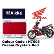 AIKKA HONDA EX5 H7005** CRYSTAL / DREAM CRYSTAL RED / MOTORBIKE PAINT/ TOUCH UP PAINT/ DIY AEROSOL CAT SPRAY TIN