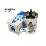 AC Capacitor 20+2 uf 3 Socket Running Capacitor AC 20+2uf