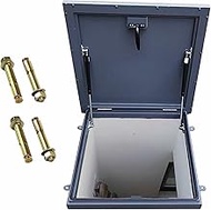 Galvanized Powder Coated Steel Roof Hatch - 20 24 26 28 32 34 36 38 40inch Basement Window Well Cove