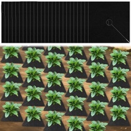 5Pcs Degradable Anti-weed Felt Cloth - Mulch Mat - for Weed Control Root Protection - Plants Root Pr