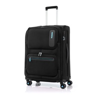 อเมริกัน ทัวร์ริสเตอร์ กระเป๋าเดินทาง EXP TSA ขนาด 25 นิ้ว รุ่น MAXWELL SPINNER สีแบล็ก