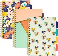 Pukka Pad, Carpe Diem 5-Project Double Spiral Bound Notebook 3-Pack with Repositionable Dividers - 2