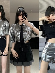 Womens Bar DS Performance Outfit Street Dance Costume Kpop Year End Korean Dance Jazz Dance Street D