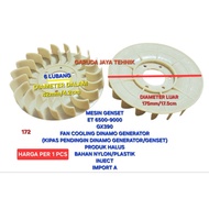 MESIN GX390 6500 9000 generator engine. Fan cooling dynamo generator gx390 ET6500 9000 thick plastic