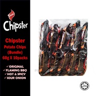 Chipster Potato Chips 10x60g (Bundle)