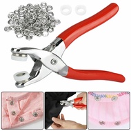 Five Claw Buckle Plus Hand Clip Tool Metal Snap Sewing Buttons Hollow Denim Button Hemming Tool Crimping Tool Set