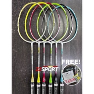 Hiqua HQ Hi-Qua New Ultra Badminton Racket BM 3000 5000 6000 7000 8000 9000 Original