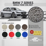 BMW 7 Series Premium Single Tone Coil Mat