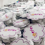 Thin hangtag (310 gsm) distro hangtag