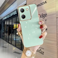 TPU Case Straight Edge For Vivo Y36 Y36 5G Y27S Y27 Y27 5G Soft Y36 5G Y27 5G