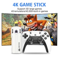X2L game stick HDMI 4K retro game console Bluetooth game controller 64Gb built-in with 40,000 games 